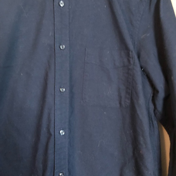 Uniqlo slim fit navy button down - Picture 7 of 10